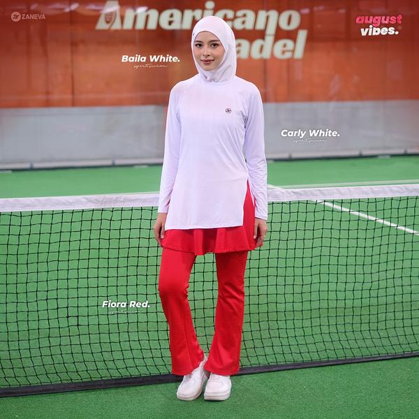 Carly White + Fiora Red